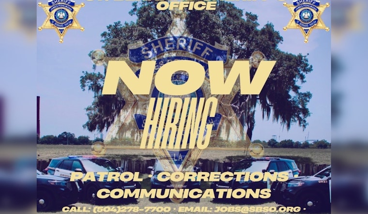 Explore Law Enforcement Careers at St. Bernard Sheriff's Office Job Fair in Chalmette on April 9