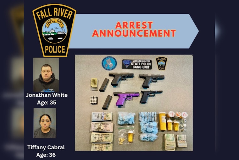 Fall River Police and Massachusetts State Police Join Forces in "Operation White Out" Drug and Gun Trafficking Bust, Two Suspects Arrested