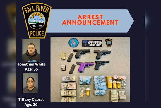 Fall River Police and Massachusetts State Police Join Forces in "Operation White Out" Drug and Gun Trafficking Bust, Two Suspects Arrested