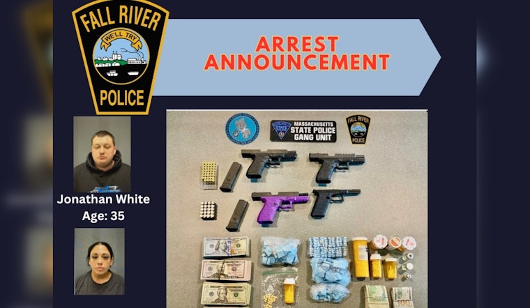 Fall River Police and Massachusetts State Police Join Forces in "Operation White Out" Drug and Gun Trafficking Bust, Two Suspects Arrested