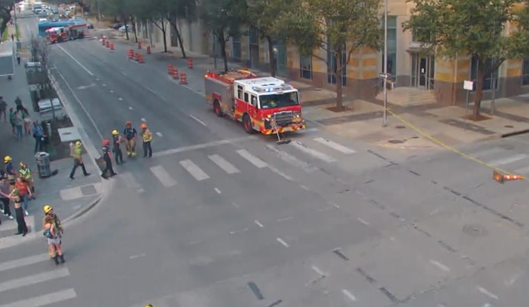 Falling Glass Panels Prompt Emergency Response and Street Closures in Downtown Austin