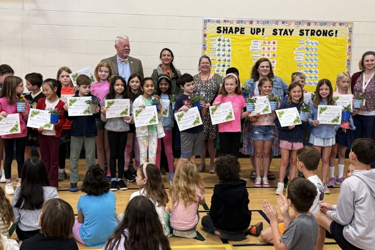 Farragut Intermediate School Celebrates Arbor Day with Mayor and Community Engagement