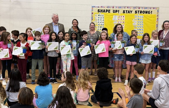 Farragut Intermediate School Celebrates Arbor Day with Mayor and Community Engagement