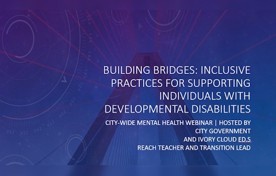 Fayetteville Focuses on Inclusivity for Developmental Disabilities in Latest Mental Health Webinar