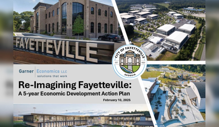 Fayetteville Launches Five-Year Economic Development Plan Aiming at Growth and Prosperity