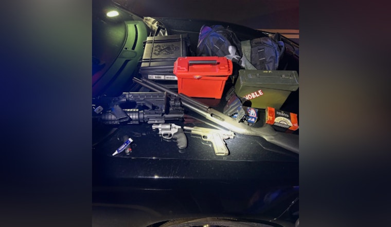 Folsom Traffic Stop Leads to Arrest and Recovery of Stolen Firearms Linked to El Dorado Hills Burglary
