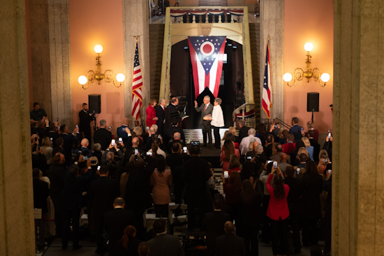 Former Coach and University President Jim Tressel Sworn In as Ohio's Lieutenant Governor