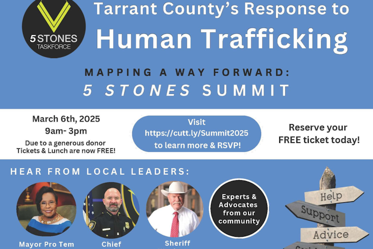 Fort Worth Rallying Community to Combat Human Trafficking at 5 Stones Summit