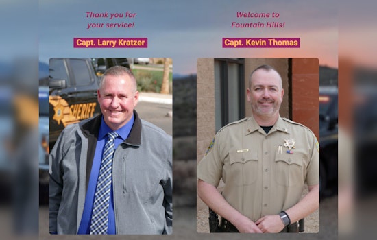 Fountain Hills Welcomes New MCSO District Captain as Larry Kratzer Takes on Judicial Division Role