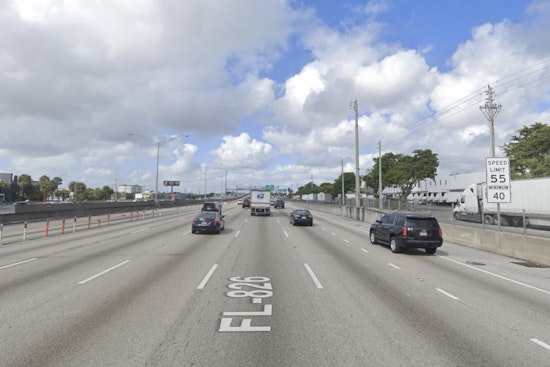 Four Hospitalized After Two-Vehicle Crash on Palmetto Expressway Exit Ramp in Miami-Dade