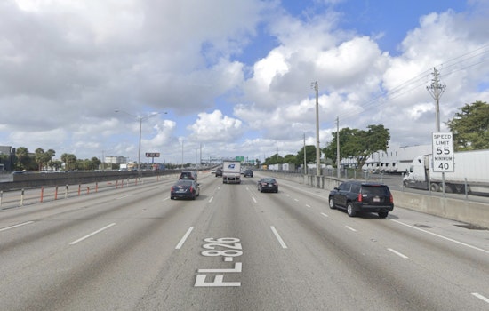 Four Hospitalized After Two-Vehicle Crash on Palmetto Expressway Exit Ramp in Miami-Dade