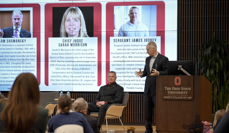 Franklin County Sergeant Shares Undercover Experiences at Ohio State’s Moritz College of Law