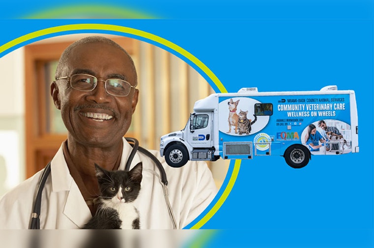 Free 'Wellness on Wheels' Mobile Vet Clinic Rolls Out in Miami-Dade to Aid Pets in Underserved Areas