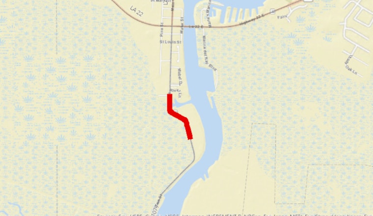 Full Closure of LA 1077 in St. Tammany Parish Scheduled for March 25-26
