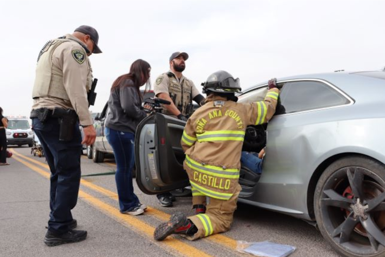 Gadsden High School Partners with Local Agencies to Demonstrate Dangers of Impaired Driving in 'Shattered Lives' Event