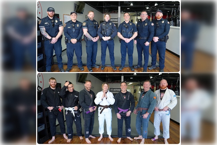 Germantown Police Department Spearheads Shelby County's First Law Enforcement Jiu-Jitsu Club
