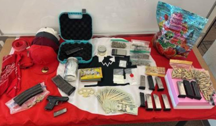 Gilroy and San Jose Police Seize Firearms and Drugs, 16-year-old Suspected Gang Member Arrested
