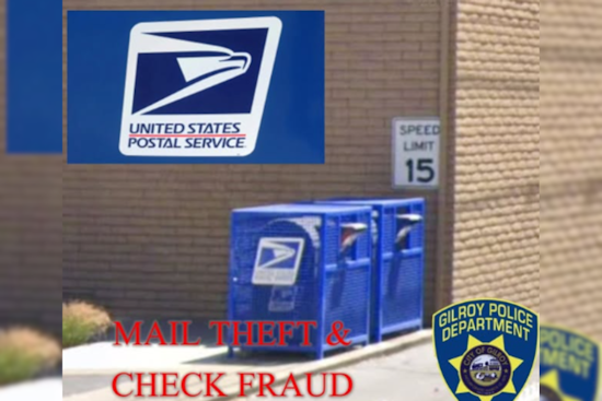 Gilroy Residents Plagued by Rising Mail Theft and Check Fraud, Police Advise Vigilance and Secure Alternatives