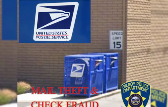 Gilroy Residents Plagued by Rising Mail Theft and Check Fraud, Police Advise Vigilance and Secure Alternatives