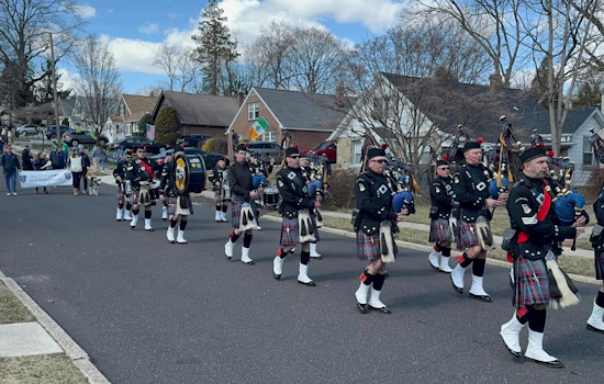 Glenside Celebrates Inaugural St. Patrick's Day Parade with Sheriff's Office and Community in High Spirits