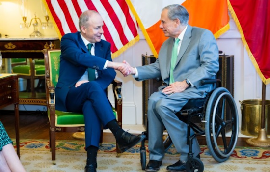 Gov. Greg Abbott Touts Texas as AI and Energy Hub in Meeting with Irish Taoiseach Micheál Martin in Austin