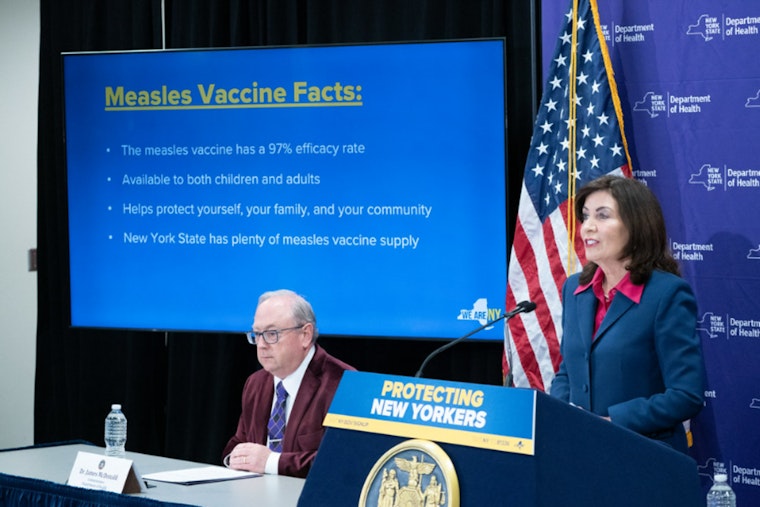 Governor Hochul Launches Health Portal Amid Measles Cases in New York City and Suffolk County