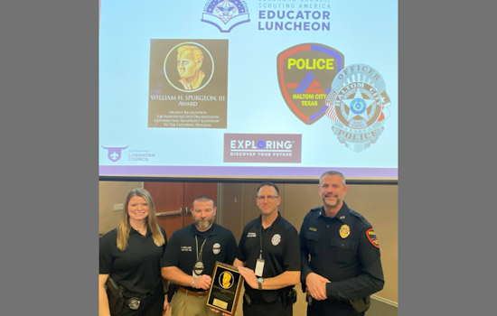 Haltom City Police Explorer Post 502 Awarded Prestigious William H. Spurgeon Honor