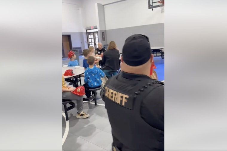 Hamilton County Deputies Celebrate with Ice Cream and Birthday Cheer at Noblesville School Event