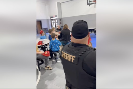 Hamilton County Deputies Celebrate with Ice Cream and Birthday Cheer at Noblesville School Event