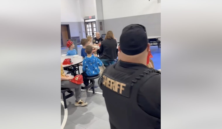 Hamilton County Deputies Celebrate with Ice Cream and Birthday Cheer at Noblesville School Event