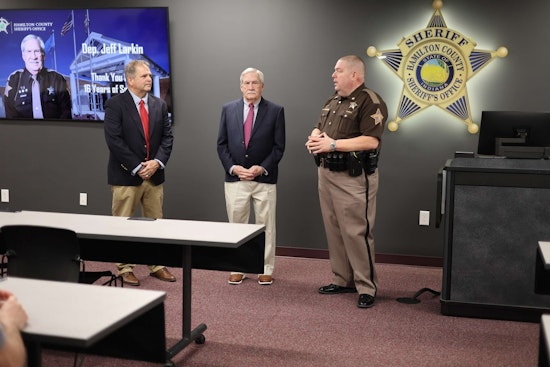 Hamilton County Honors the Dedicated Service of Retiring Deputies Jeff Larkin and Kurt Delong