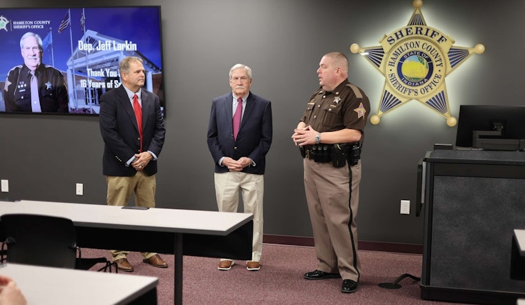 Hamilton County Honors the Dedicated Service of Retiring Deputies Jeff Larkin and Kurt Delong
