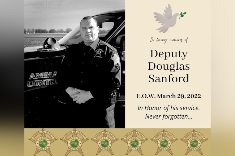 Hamilton County Sheriff’s Office Honors Late Deputy Doug Sanford for His Enduring Legacy and Commitment to Animal Welfare