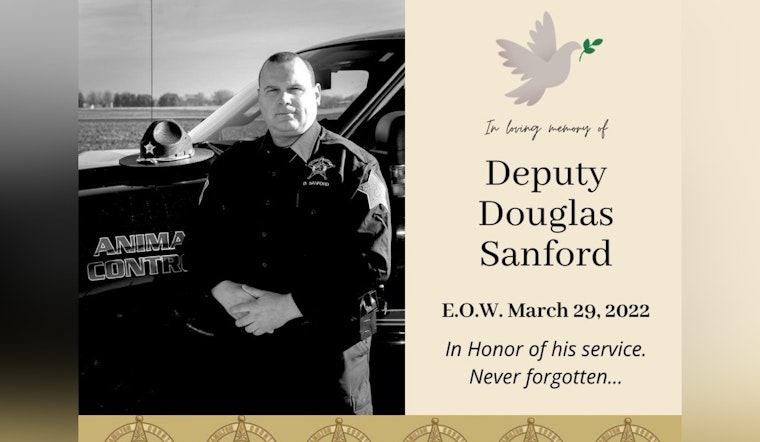Hamilton County Sheriff’s Office Honors Late Deputy Doug Sanford for His Enduring Legacy and Commitment to Animal Welfare