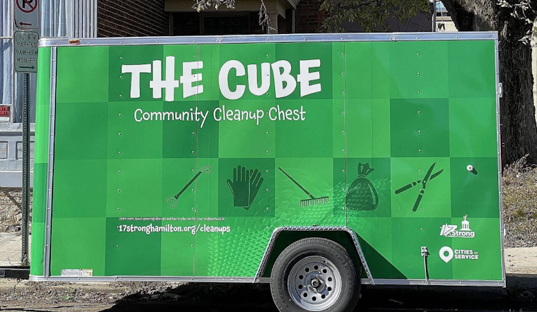 Hamilton's Innovative 'The Cube' Initiative Supports Neighborhood Cleanups for a Beautiful Community