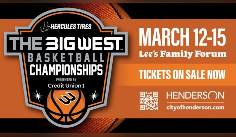 Henderson to Host Big West Basketball Championships for Fourth Year, Offering NCAA Tournament Bids