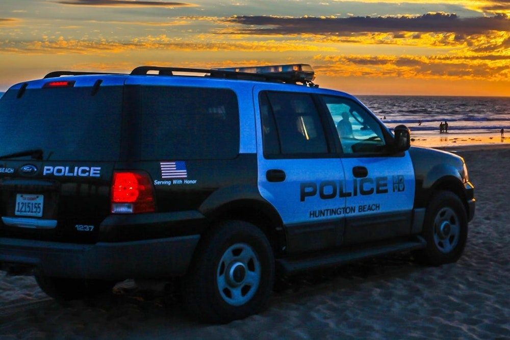 High-Speed Chase Ends with Dramatic Arrests in Huntington Beach, Suspects in Custody for Auto Theft and Firearm Violations