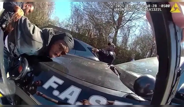 High-Speed Chase on I-20 in Atlanta Ends with Five Detained, Weapons Recovered by Police