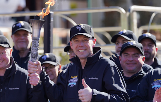 Hilliard Detective Brandon Long Champions Inclusion as Torch Runner at Special Olympics World Winter Games in Turin