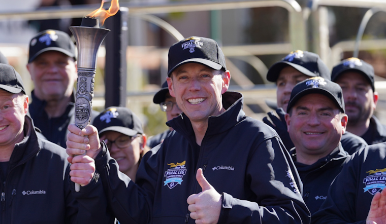 Hilliard Detective Brandon Long Champions Inclusion as Torch Runner at Special Olympics World Winter Games in Turin