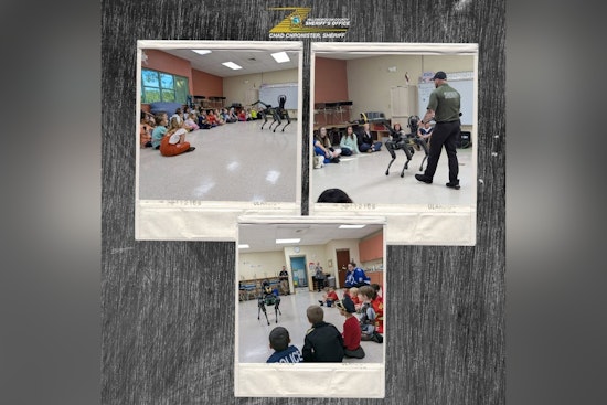 Hillsborough County Sheriff's Bomb Squad Engages Youth with Robot Demonstration at Saint Stephen Catholic School