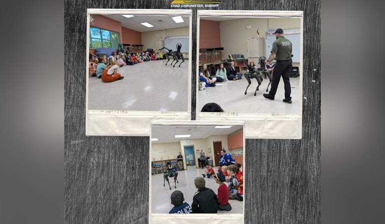 Hillsborough County Sheriff's Bomb Squad Engages Youth with Robot Demonstration at Saint Stephen Catholic School