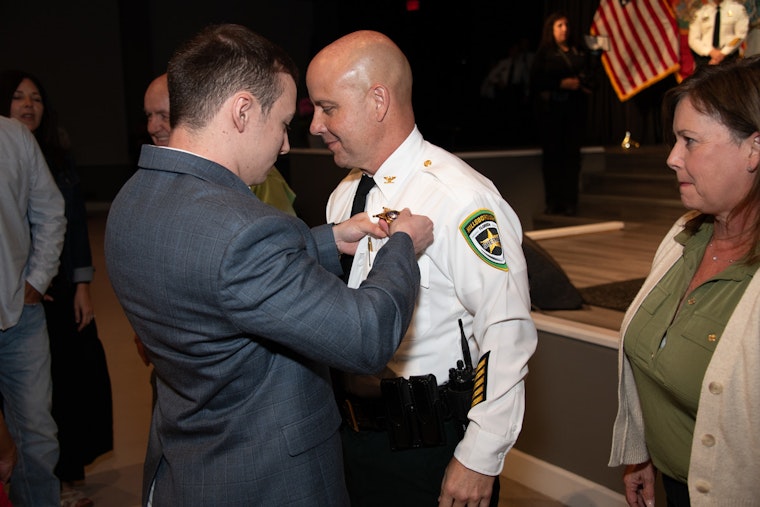 Hillsborough County Sheriff's Office Celebrates Staff Promotions with Ceremony Highlighting Service and Leadership