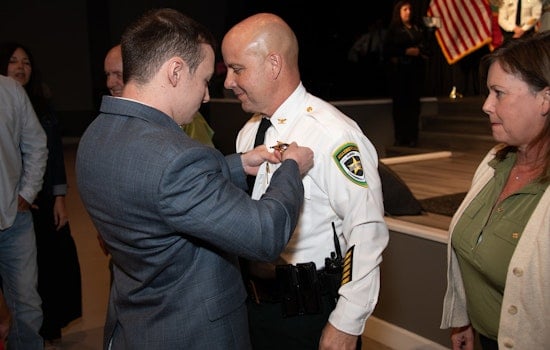 Hillsborough County Sheriff's Office Celebrates Staff Promotions with Ceremony Highlighting Service and Leadership
