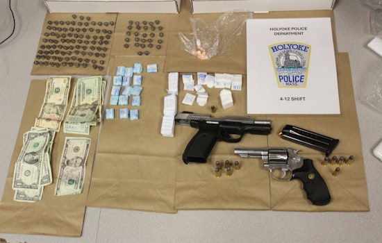 Holyoke Police Seize Illegal Firearms and Drugs on Elm Street, Arrest Three Suspects Including West Springfield and Springfield Residents