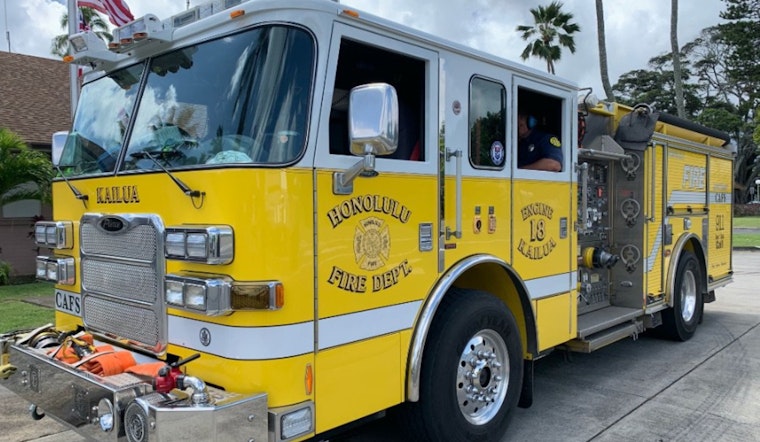 Honolulu Fire Department Swiftly Extinguishes Blaze in Nānākuli; Origin and Cause Under Investigation