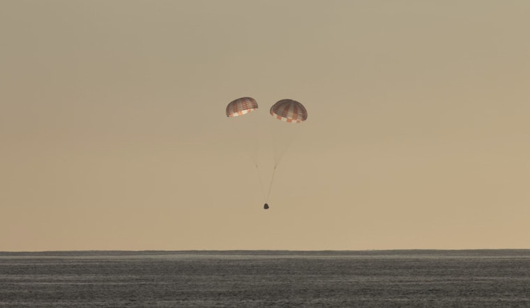 Houston Heroes Return as Astronauts' 9-Month Space Mission Ends with Gulf of Mexico Splashdown