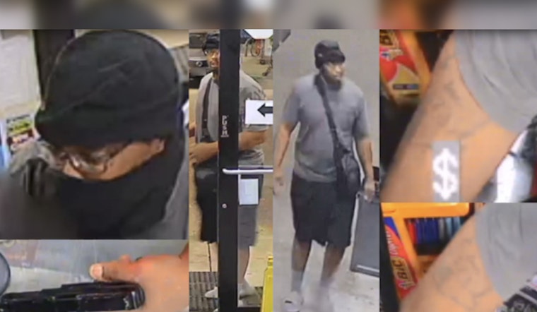 Houston Police Seek 6'3" Suspect in Armed Robbery of West Houston Convenience Store