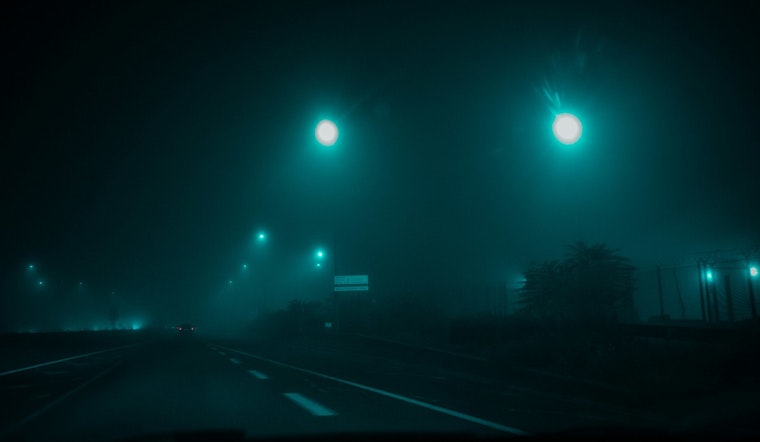 Houston Shrouded in Fog as City Prepares for Potential Severe Weather