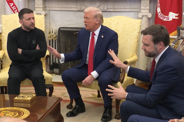 Illinois Dems Slam Trump's "Disgraceful" Clash with Zelenskyy in Oval Office Meltdown